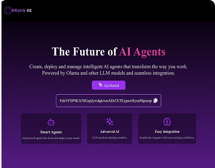 Being Ai project preview